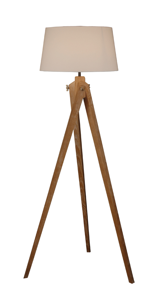 Wood Floor Lamp