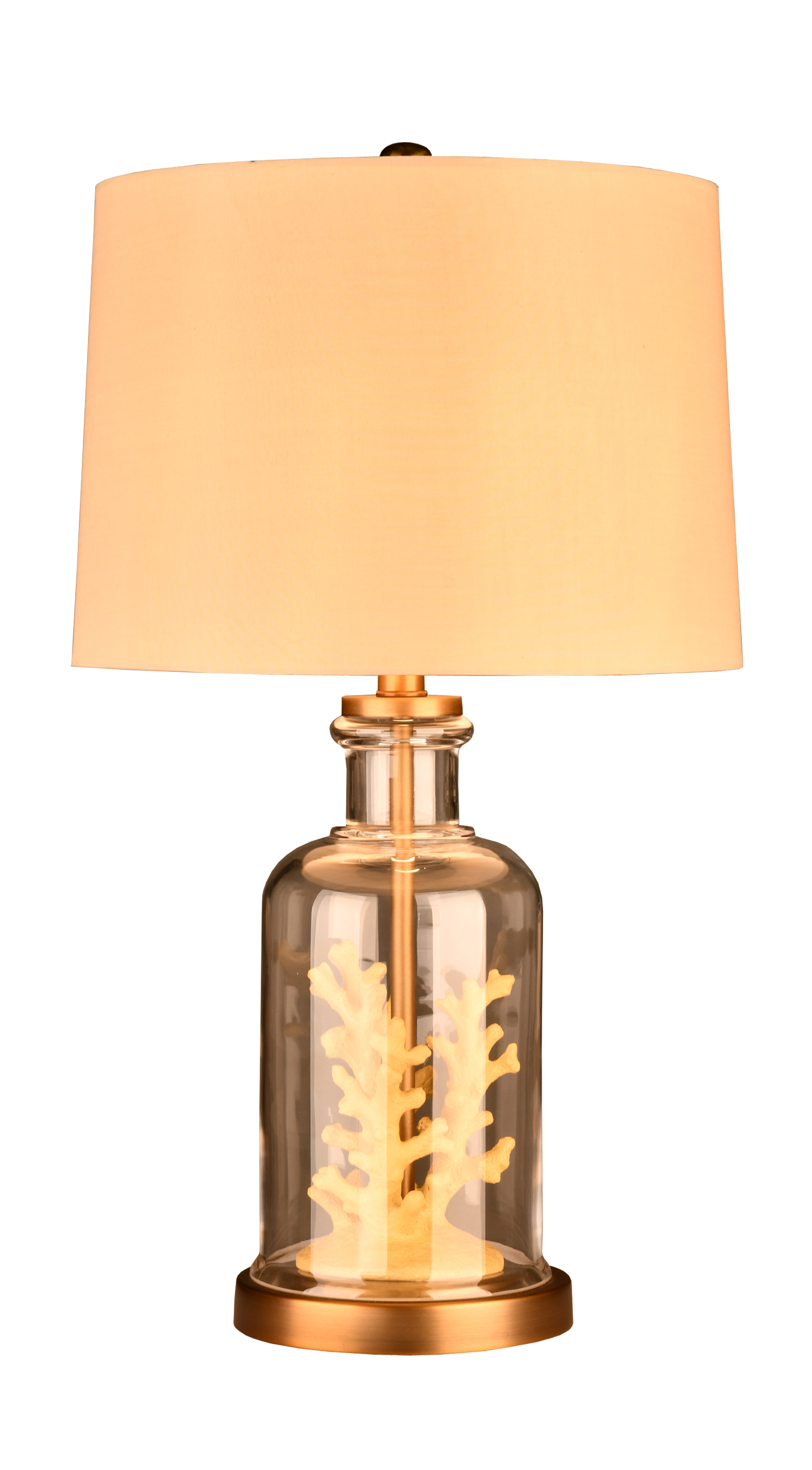 Glass Table Lamp